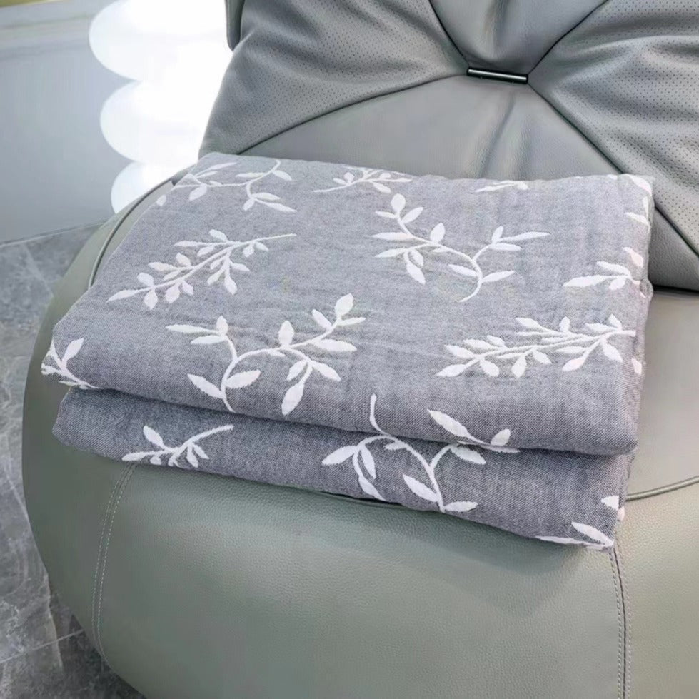 Luxe Cotton Gauze Throw Blanket — 150x200 cm