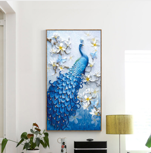 Diamond Stitching Decorative Wall Canvas