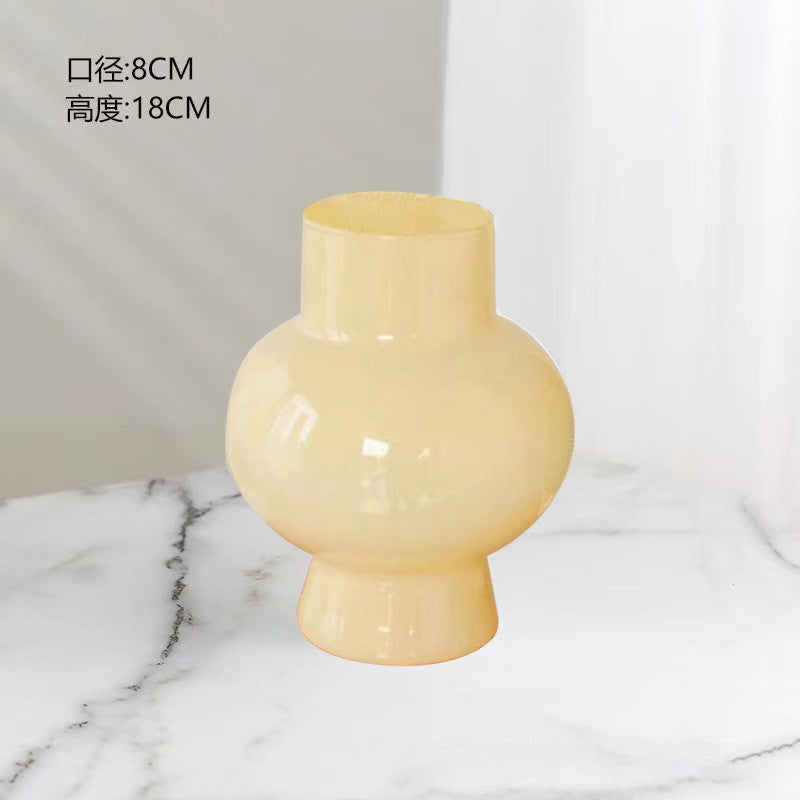 Elegant Handcrafted Glass Vase