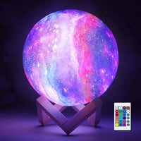 Lunaria 3D Moon Light with 16-Color Remote