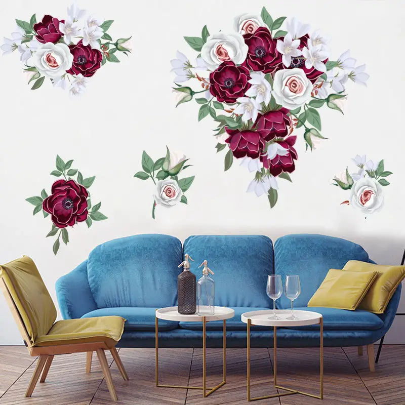 Elegant Rose Wall Decal