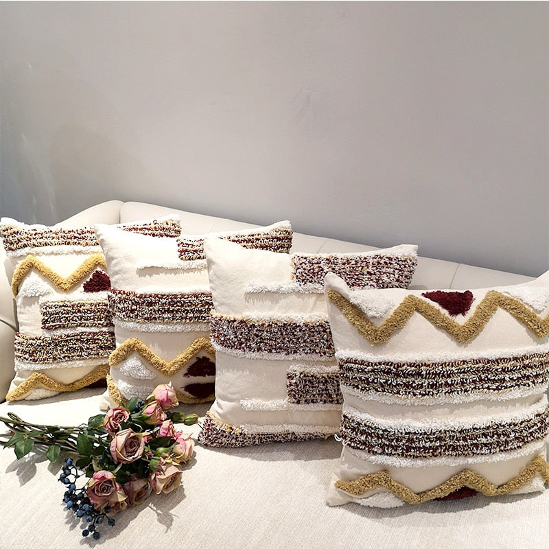 Moroccan Geometric Luxury Cushion Cover 45x45